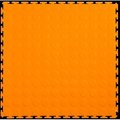Lock-Tile Lock-TileÂ PVC Floor Tiles, , 19.5x19.5", Coin, Orange LK010